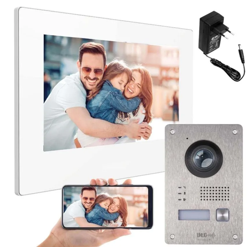 StarterLINE Videosprechanlage Unterputz mit standard Netzteil